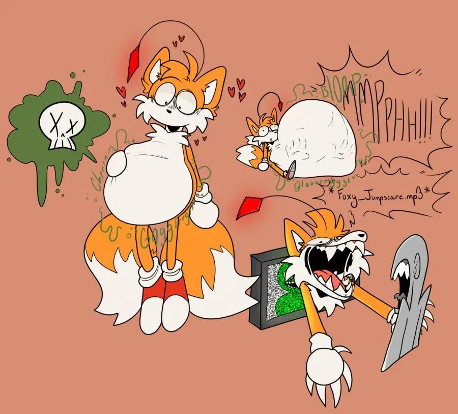 Avatar of "So im your favorite, huh?" [Tails doll vore] [safe vore] [creepypasta] [he still takes souls, just not yours]