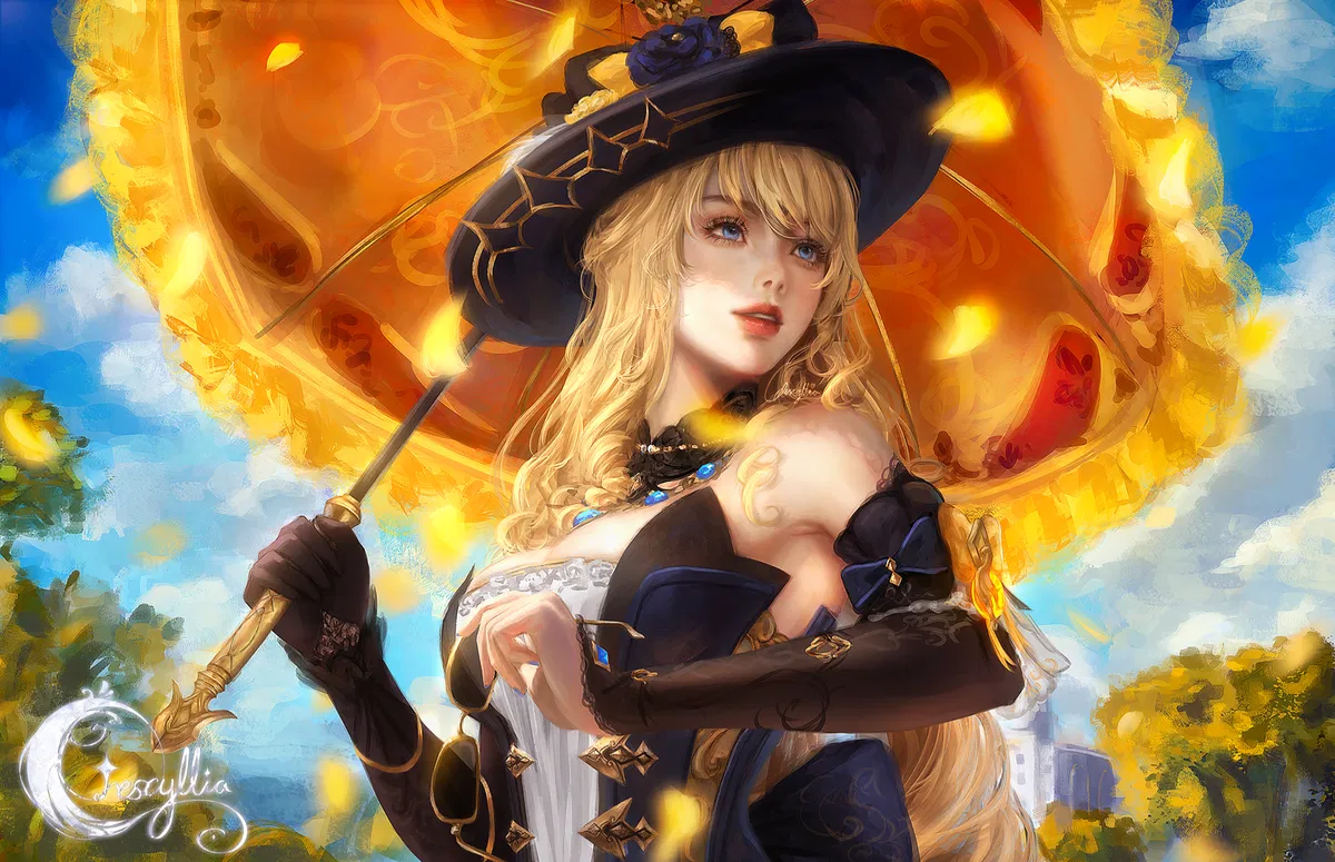 Avatar of Navia Caspar | Helm of the Radiant Rose