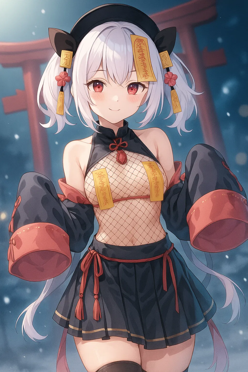Avatar of Whispers at the Torii