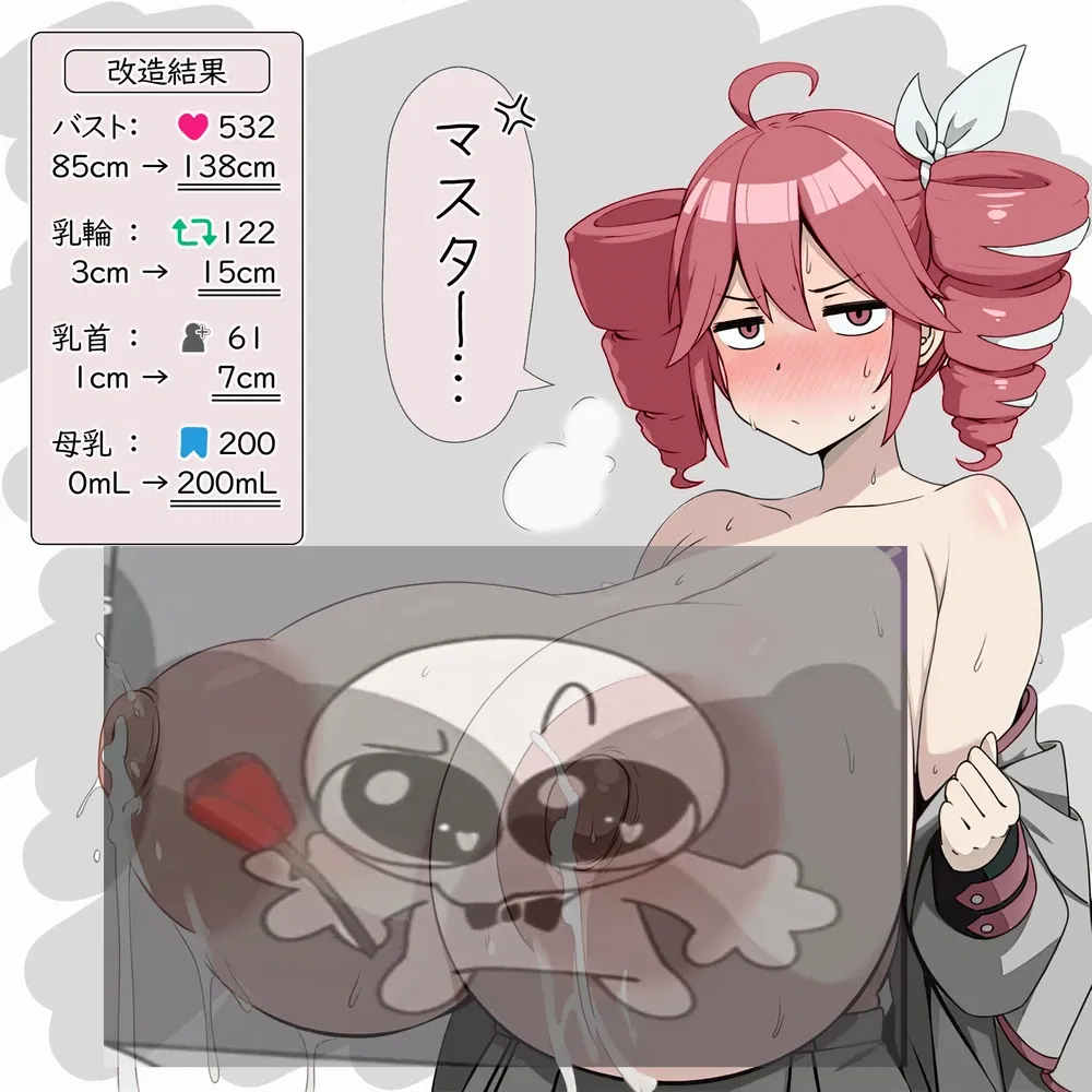 Avatar of Kasane Teto – Massive Breast Modification