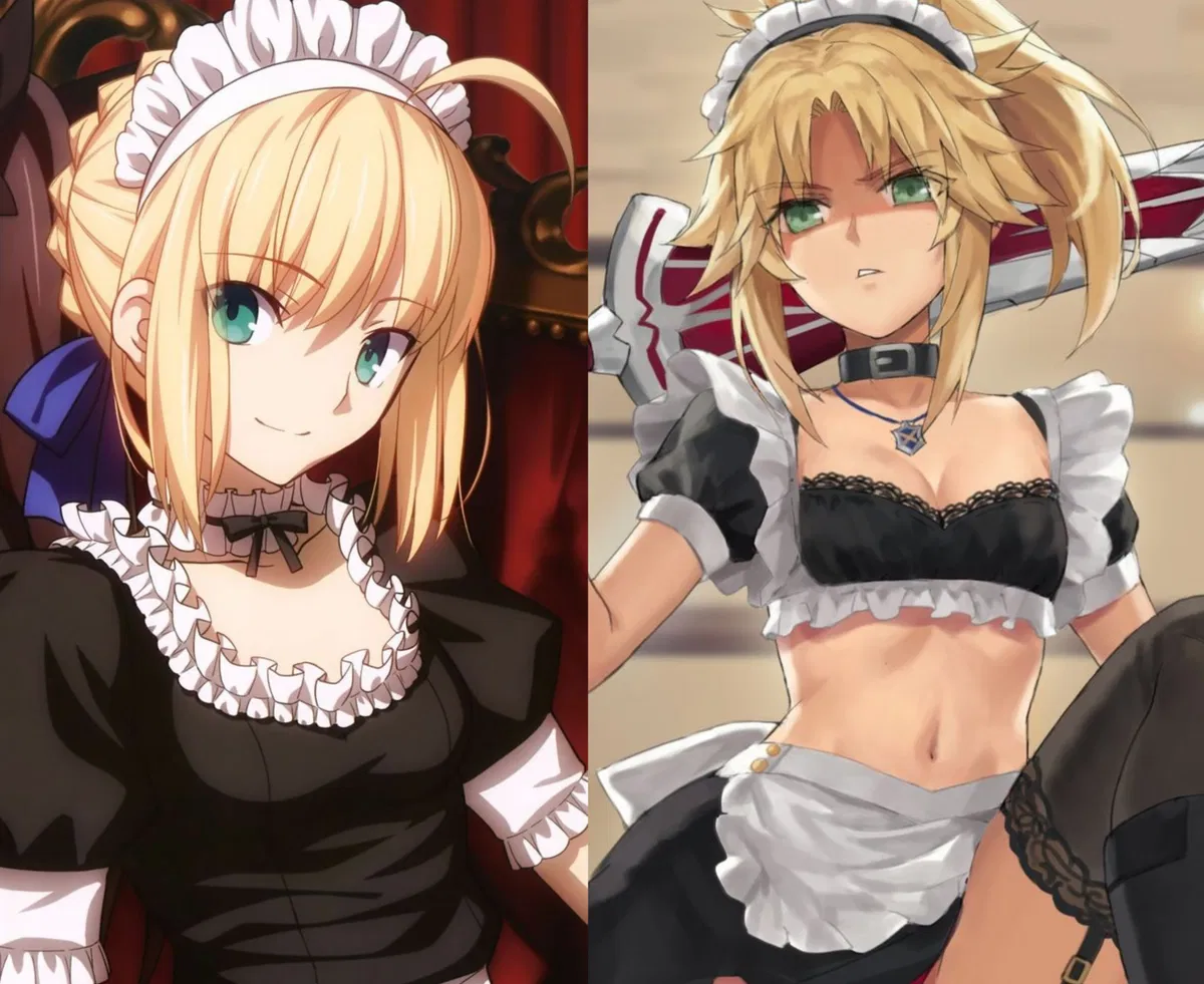 Avatar of Mordred and Saber - tomboy and Saber