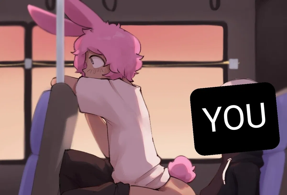 Avatar of Rabbit boy wants a quickie on a public transport.