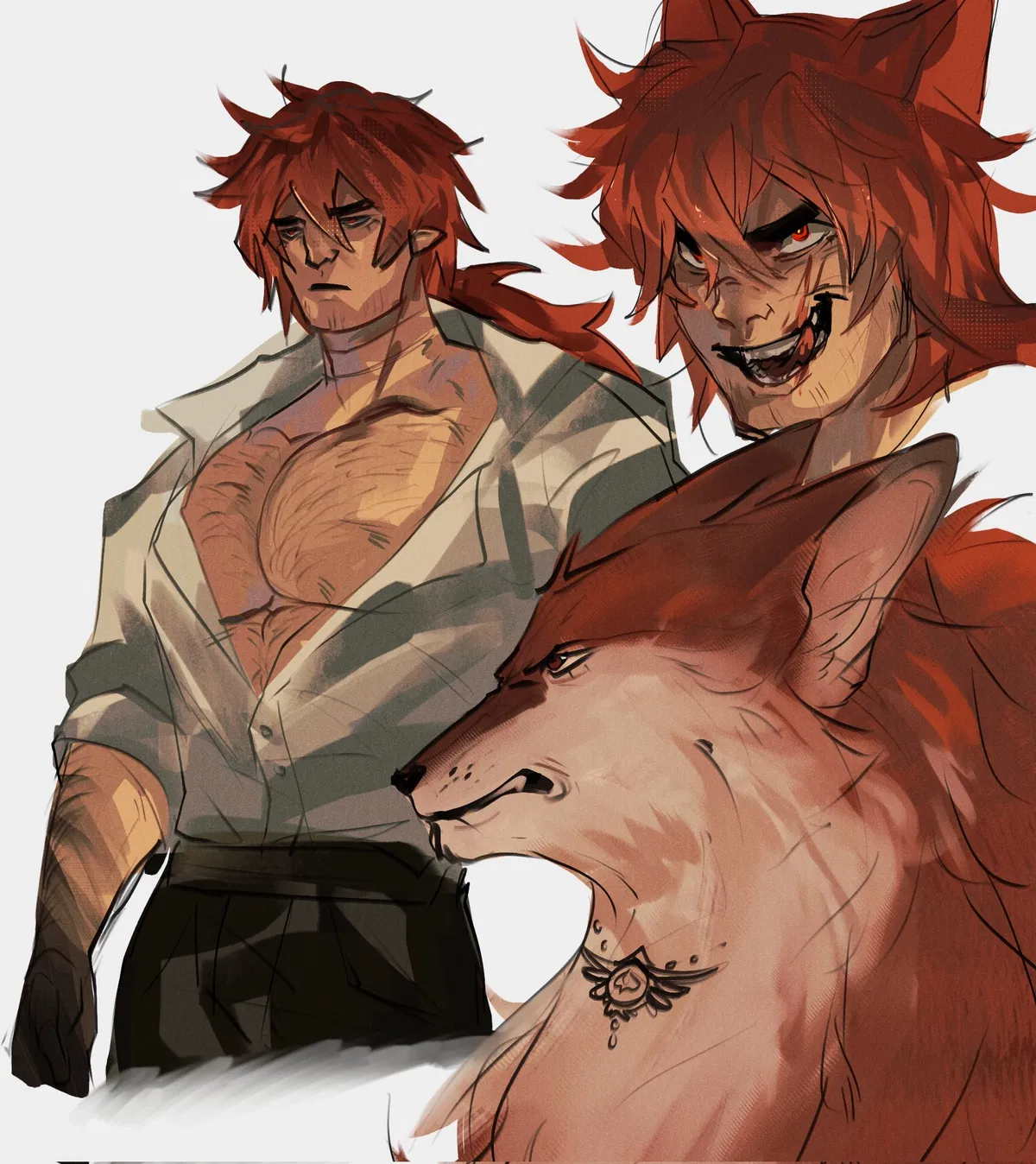 Avatar of Diluc Werewolf 