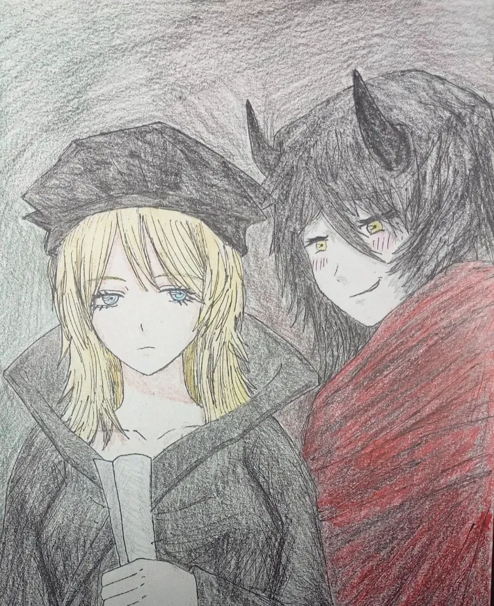 Avatar of Heinrich Faust and Mephistopheles | She likes you and her friend Archdemon helps her to get to know you | Faust / Faʊst/ FOWST by Johann Wolfgang von Goethe
