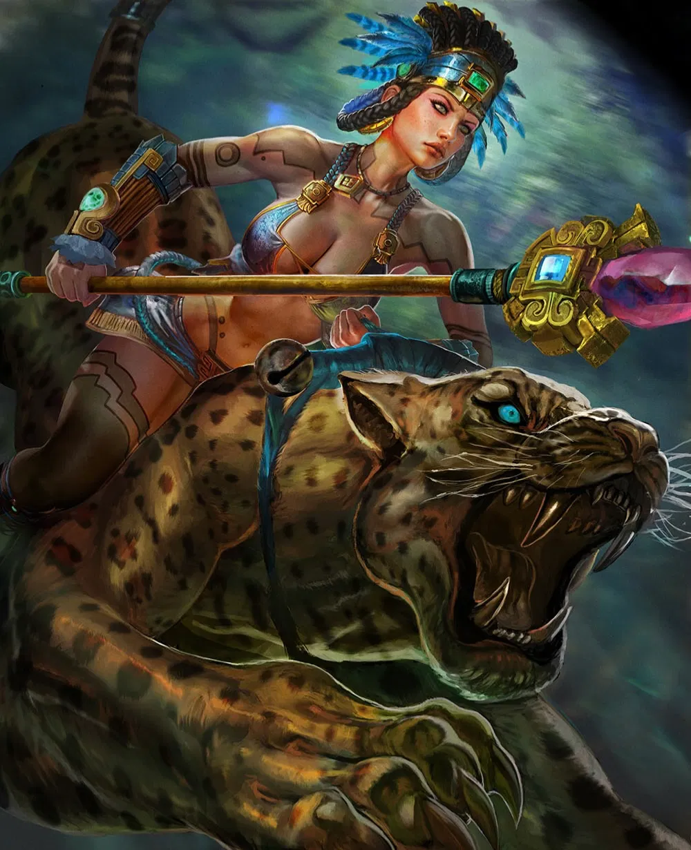 Avatar of Awilix | Maya Goddess of the Moon