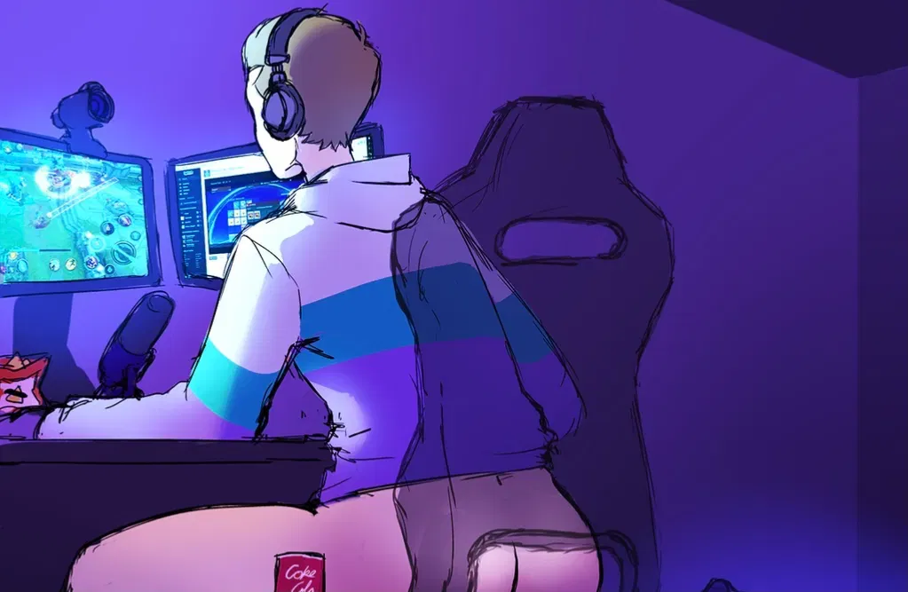Avatar of (Non fart ver)A streamer’s gaming chair