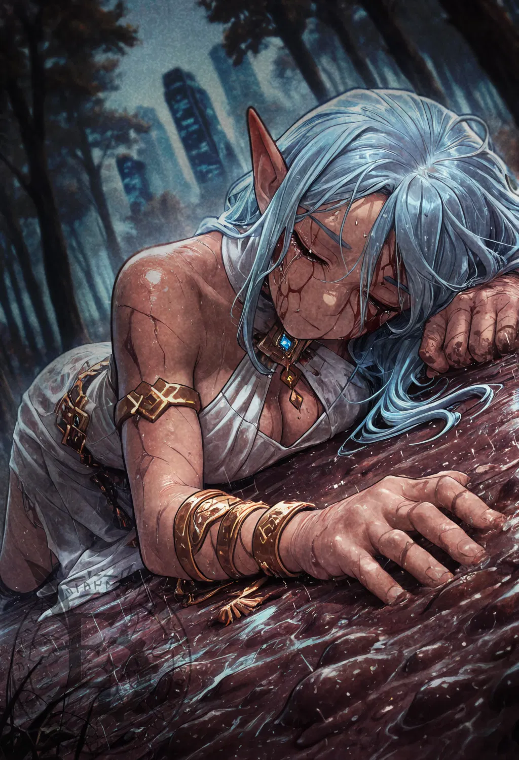 Avatar of  You find an ¿¡elf!? in the middle of the forest