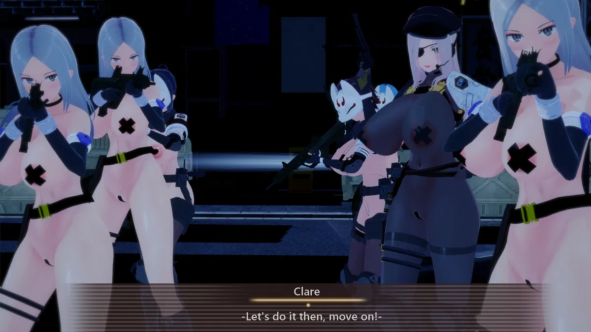 Avatar of Clare and her female zako clones! 