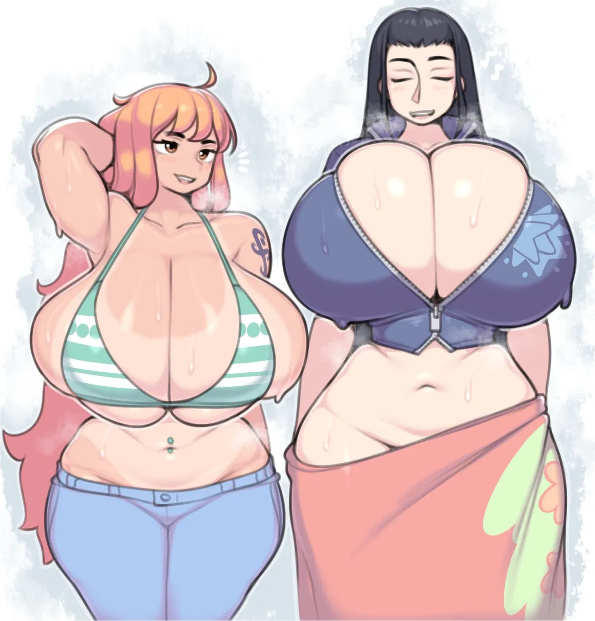 Avatar of Nico Robin and Nami