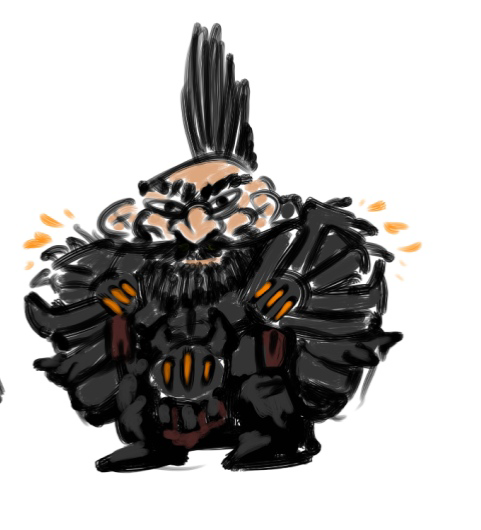 Avatar of Your yandere dwarf BF conscripts you to siege