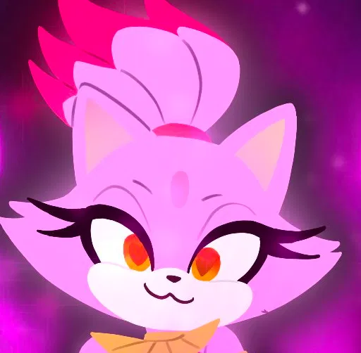 Avatar of Blaze the Cat (Burning Blaze/ Super Chaos Island series) Futanari version ß