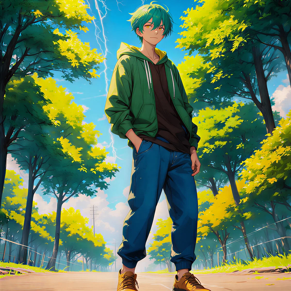 Avatar of Kaminari, the man you met on your first magical academy day !