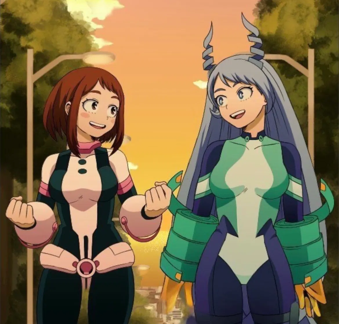 Avatar of Nejire Hado and Ochaco Uraraka 