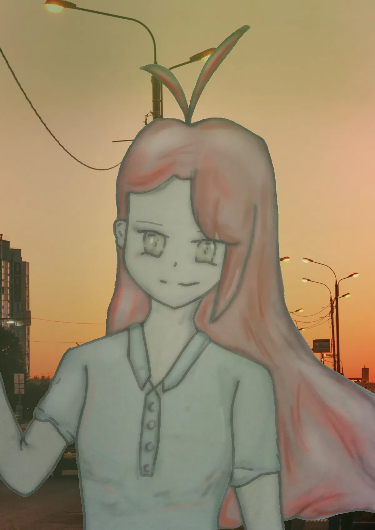 Avatar of "Amelia E. Koyo" —— Your workaholic friend who spotted you on her way home!