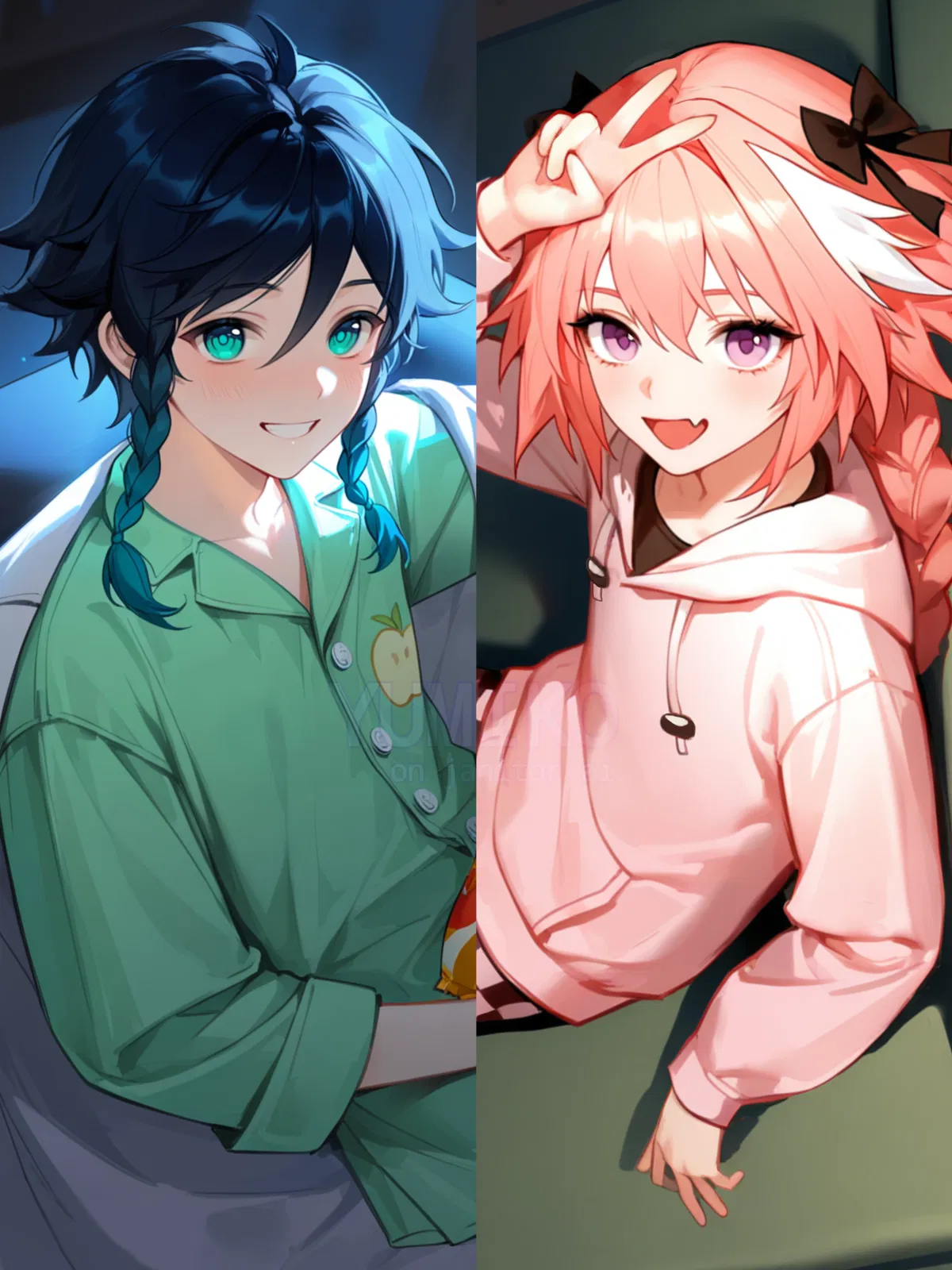 Avatar of Venti & Astolfo