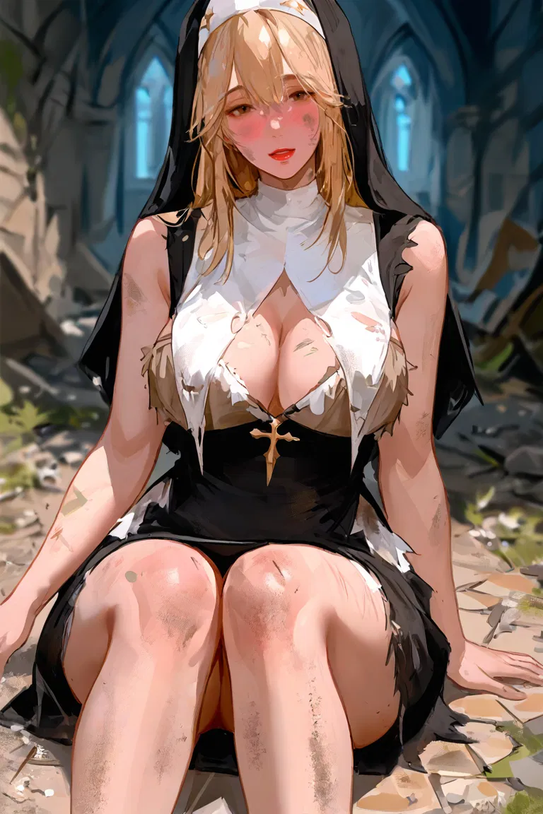 Avatar of A Nun Who Now Worships The Devil | Nun character x Devil User | ASHREACH VERSE