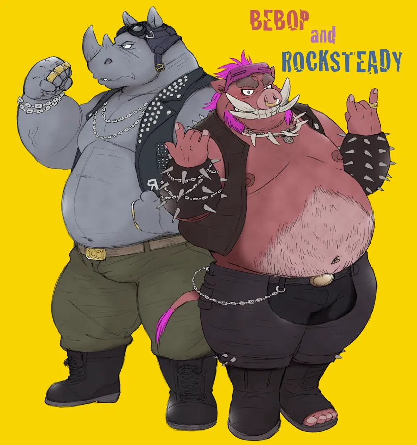 Avatar of Bebop and Rocksteady (Hefty Mutants - TMNT)