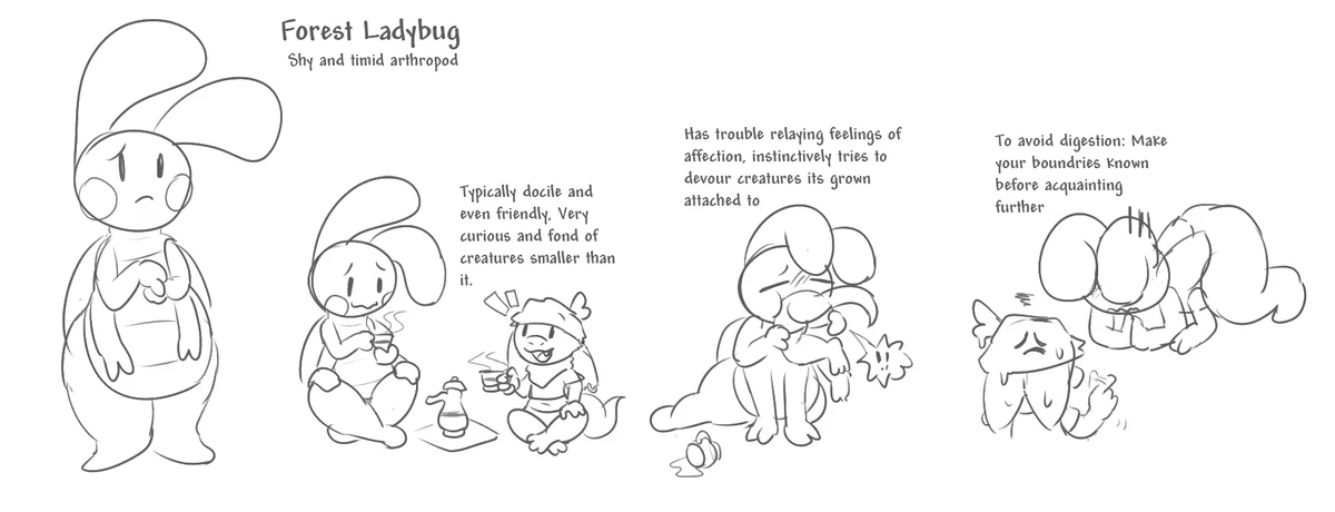 Avatar of Forest Ladybug, the most apologetic predator.
