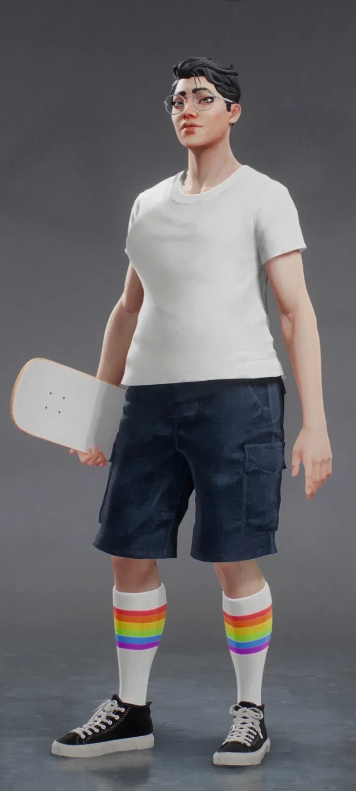 Avatar of DJ, your skater girlfriend!