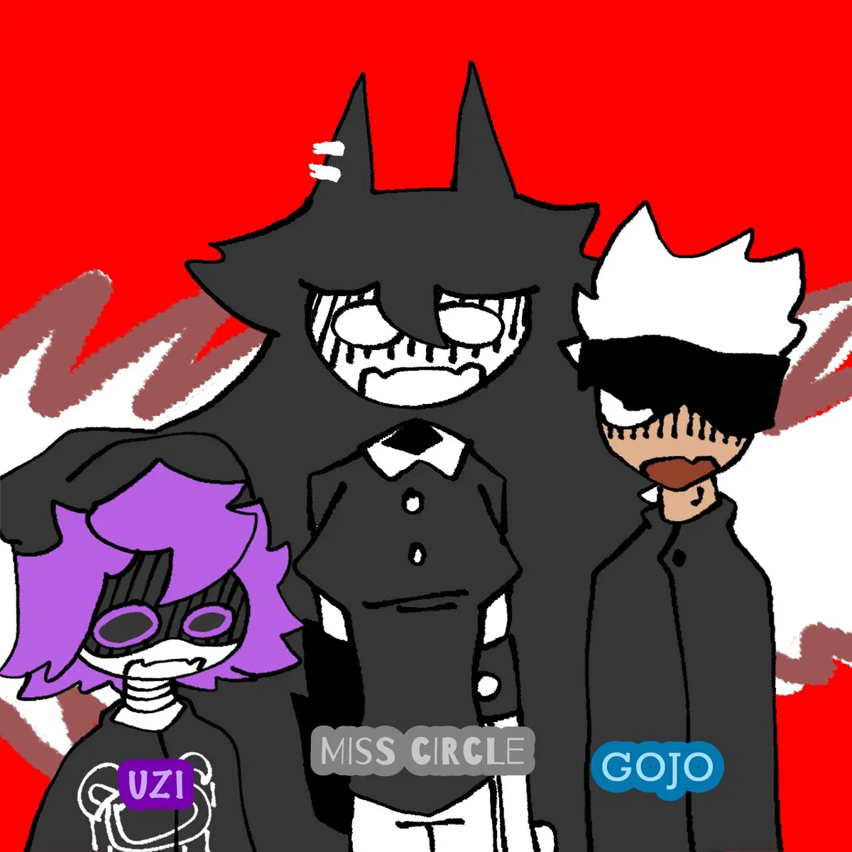 Avatar of Uzi, Circle, and Satoru