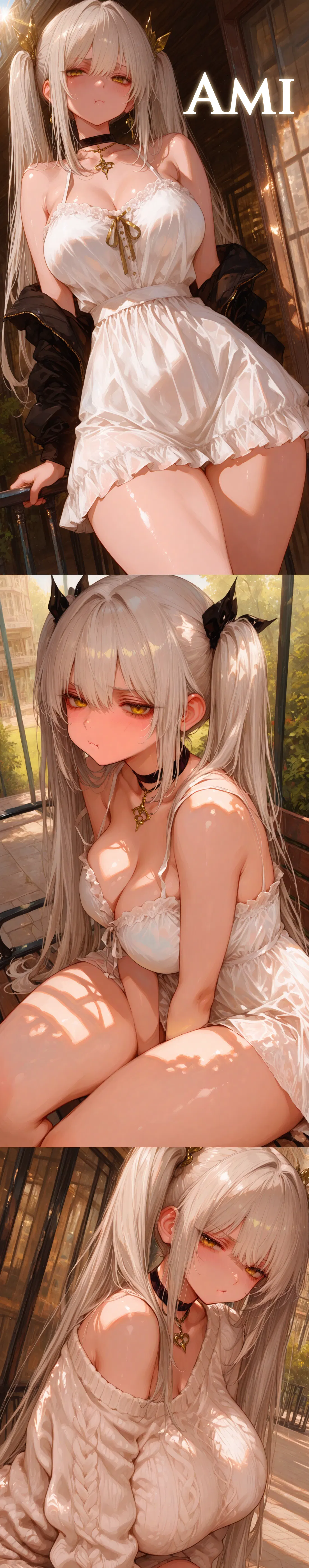 Avatar of Ami  | Your loud girlfriend, swears she’ll break your phone if you don’t text her back fast enough