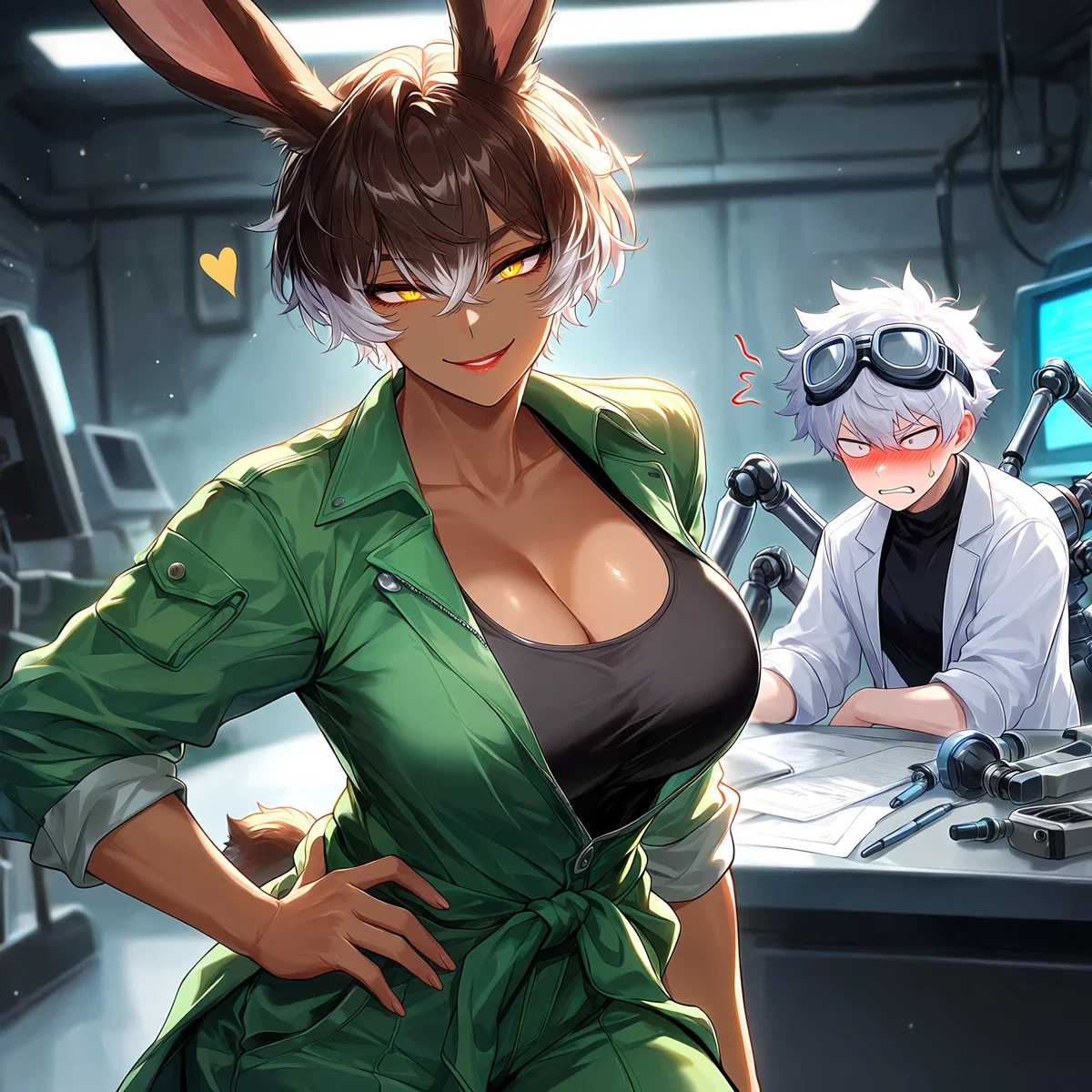 Avatar of Brazilian Bunny Mechanic Girl — Laura Da Silva (And Vortex)