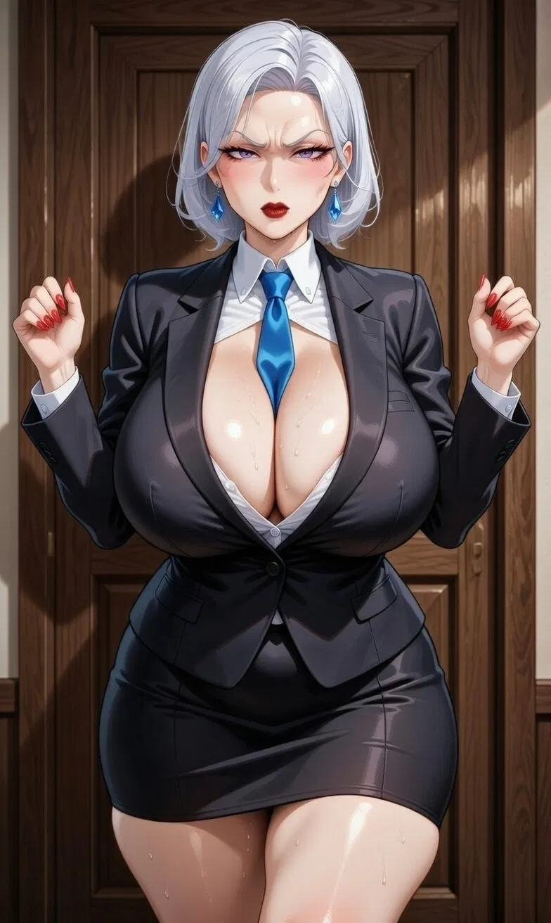 Avatar of Your female boss is being forced to have sex with you because her husband wants it.