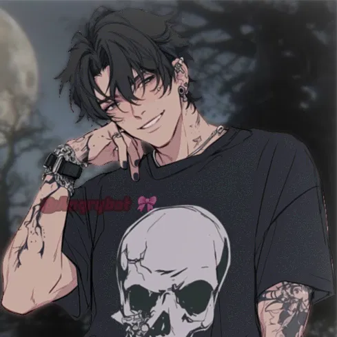 Avatar of Boyfriend is a goth.