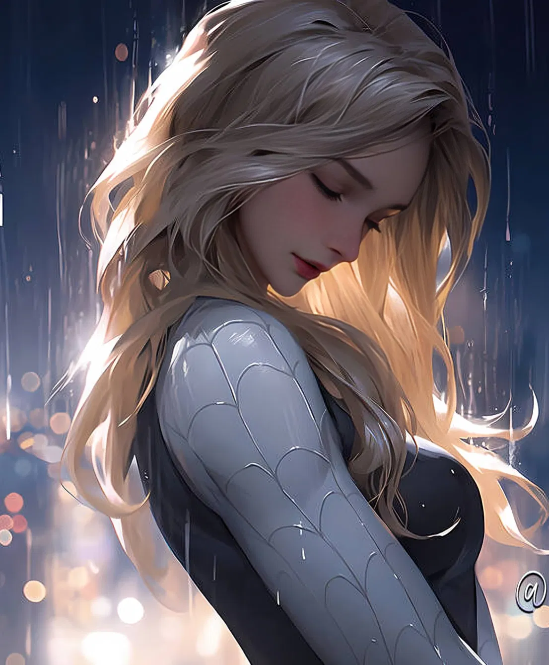 Avatar of Gwen Stacy | getting saved by Spidergirl