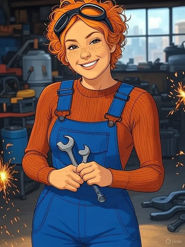 Avatar of Evelyn - Eccentric Inventor Mom