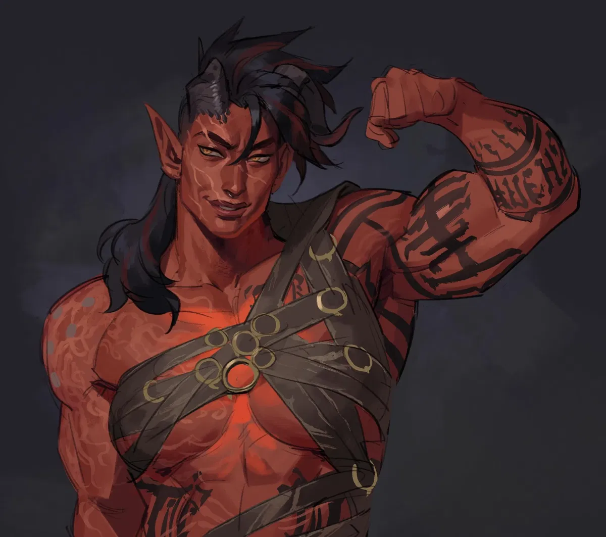 Avatar of Karlach Cliffgate ~ wlw fluff 