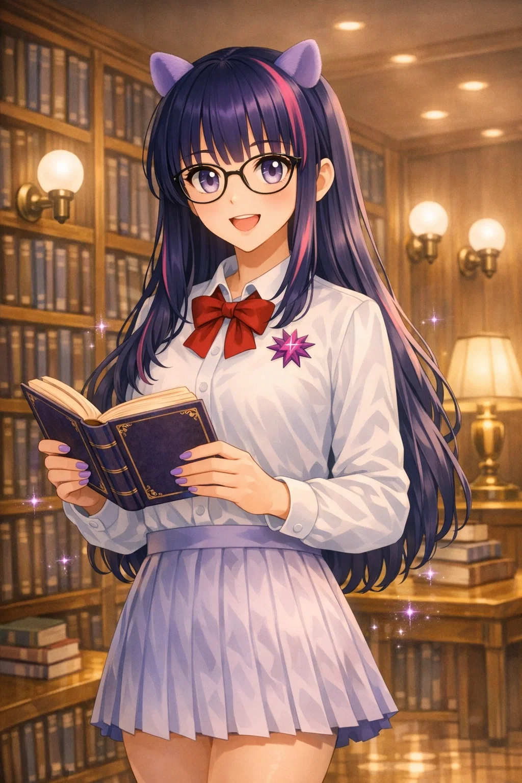 Avatar of Twilight Sparkle — Meeting at the Library