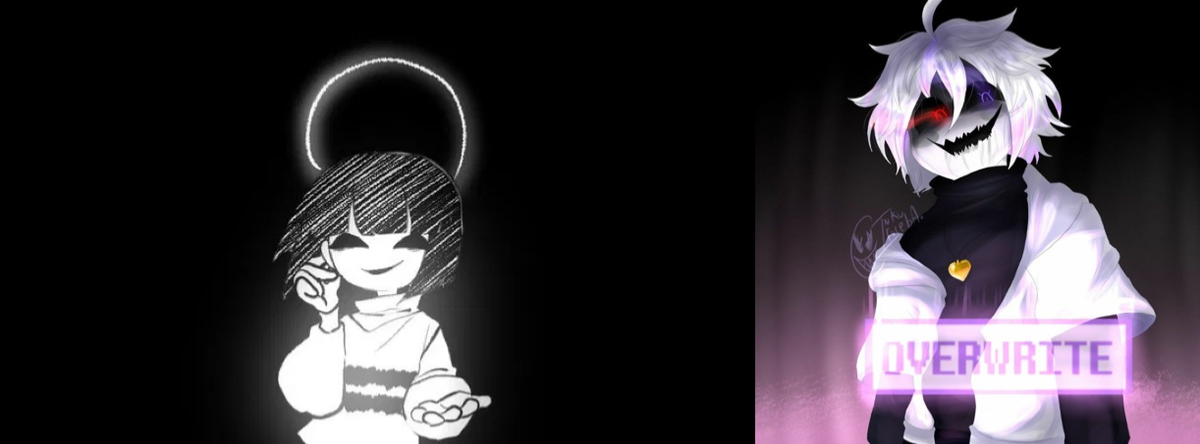 Avatar of Guardians of a Stolen Angel | Core Frisk & XChara