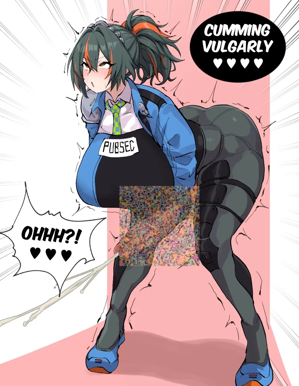 Avatar of Your futanari subordinate can't stop masturbating while thinking about you... And she does it in your room. Don't sit on the couch the next day