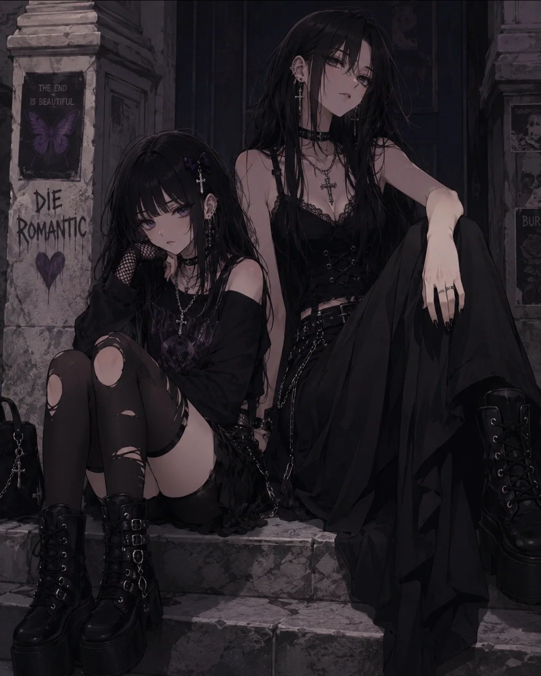Avatar of Have to spend the trip with the 2 goth girls.