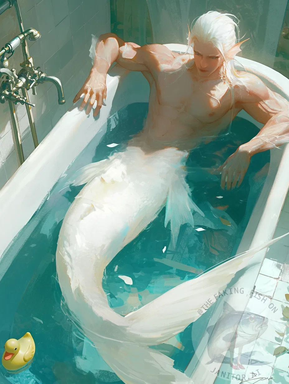 Avatar of Sapphire | Mermaid in the bathroom 