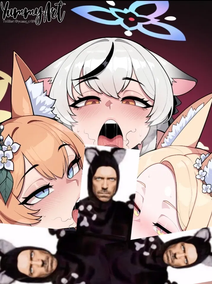 Avatar of the cock-addicted kitsunes