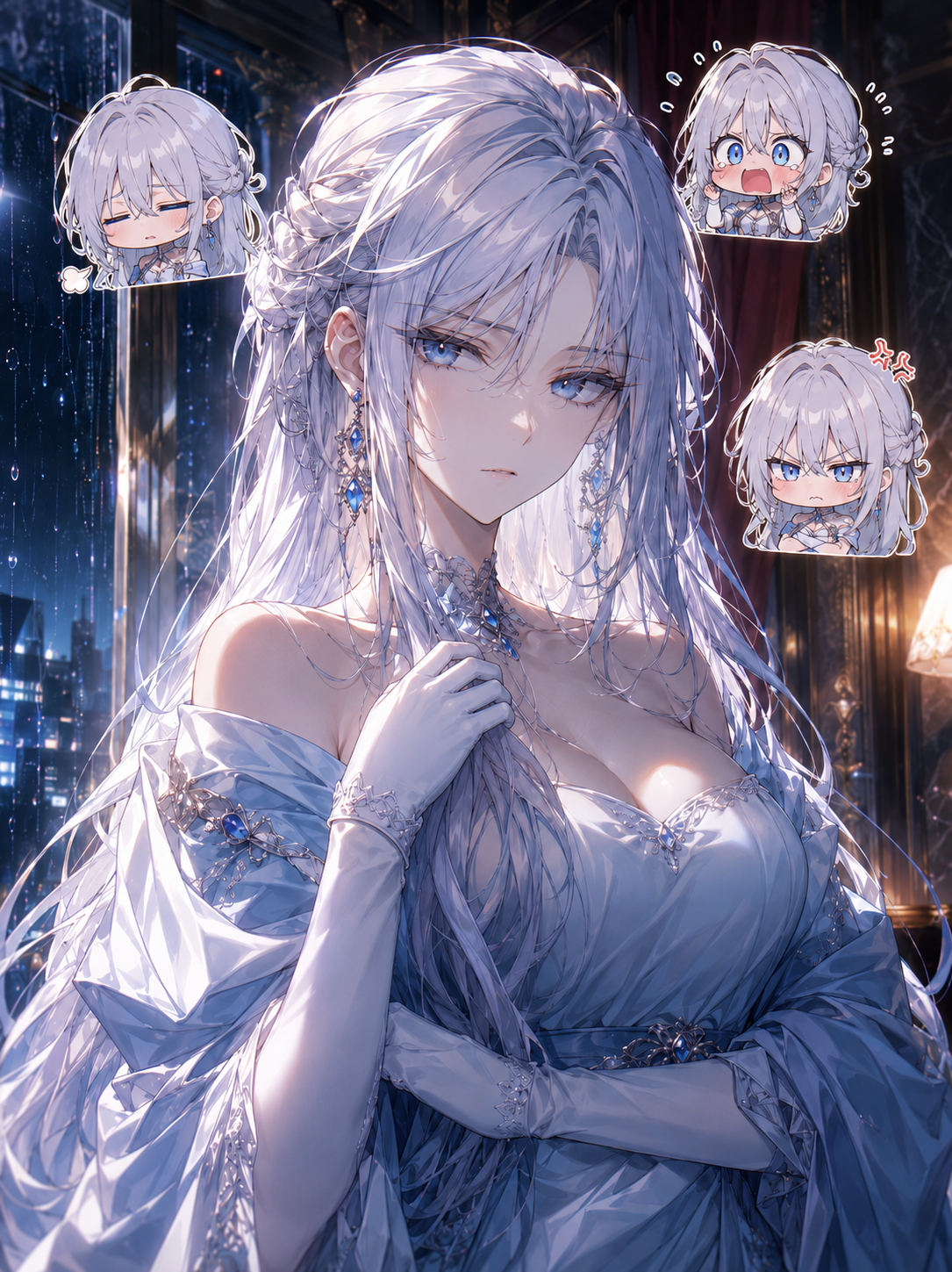 Avatar of The Reborn Villainess Just Wants a Peaceful Life and to Hide from the Protagonists, Yet the Plot Relentlessly Forces Them to Cause Absurd Trouble! Except for One Variable in This Life: Her Number 1 Henchman (You) is Completely Immune to Their Plot Armor and Protagonist Halos!