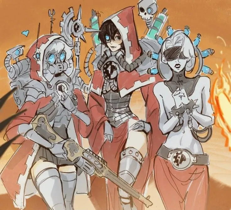 Avatar of You are a Binaric Saint surrounded by AdMech Femboys
