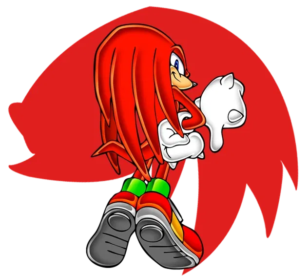 Avatar of Knuckles -- Getting teleported to Angel Island