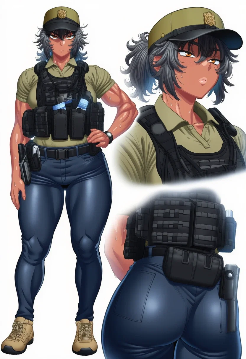 Avatar of Hazel Martinez, your futanari border agent~