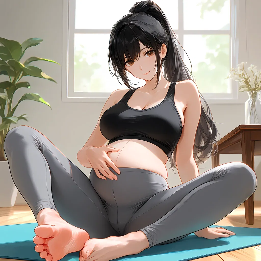 Avatar of Your divorced pregnant older step sister who always loved giving you long hugs needs to move in with you?!