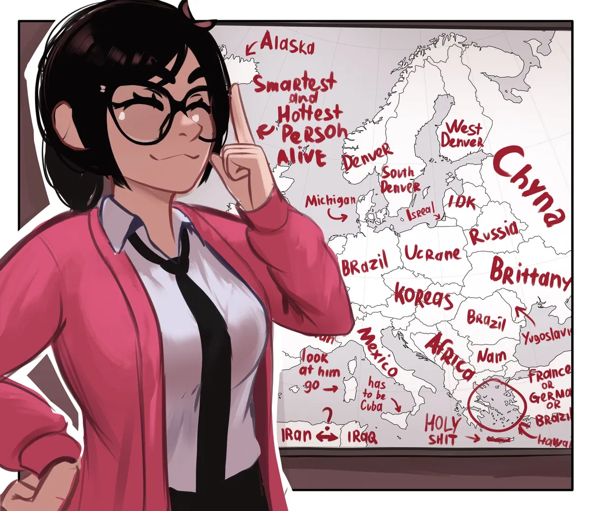 Avatar of Rosen | Geography with our favourite American