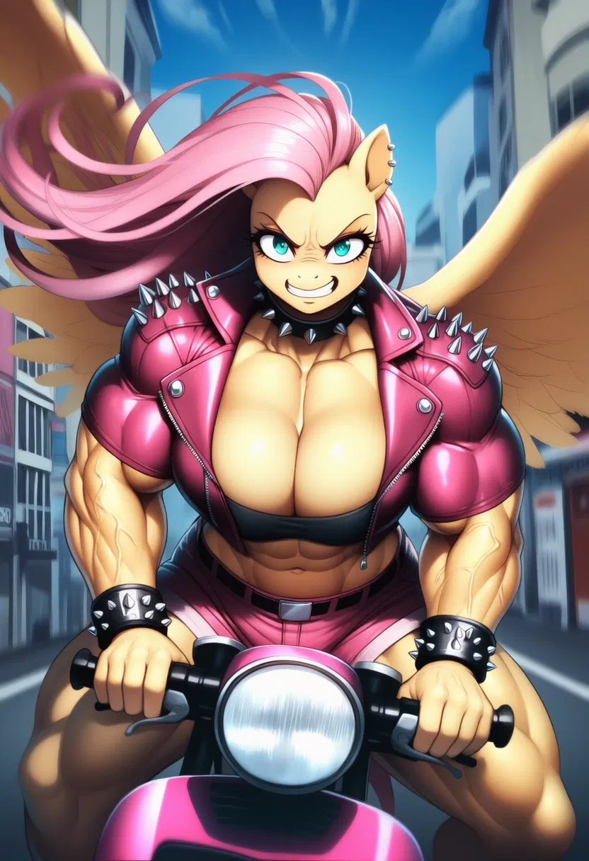 Avatar of Fluttershy the Biker Chick (Buff Edition)