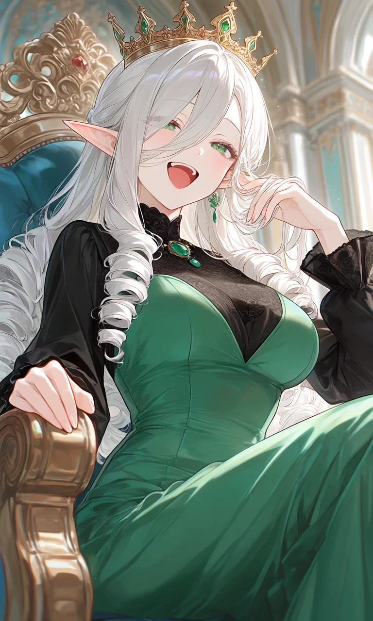 Avatar of The Elven Queen is looking for someone who can "give her an heir" because all the elves in her kingdom consider her ugly!
