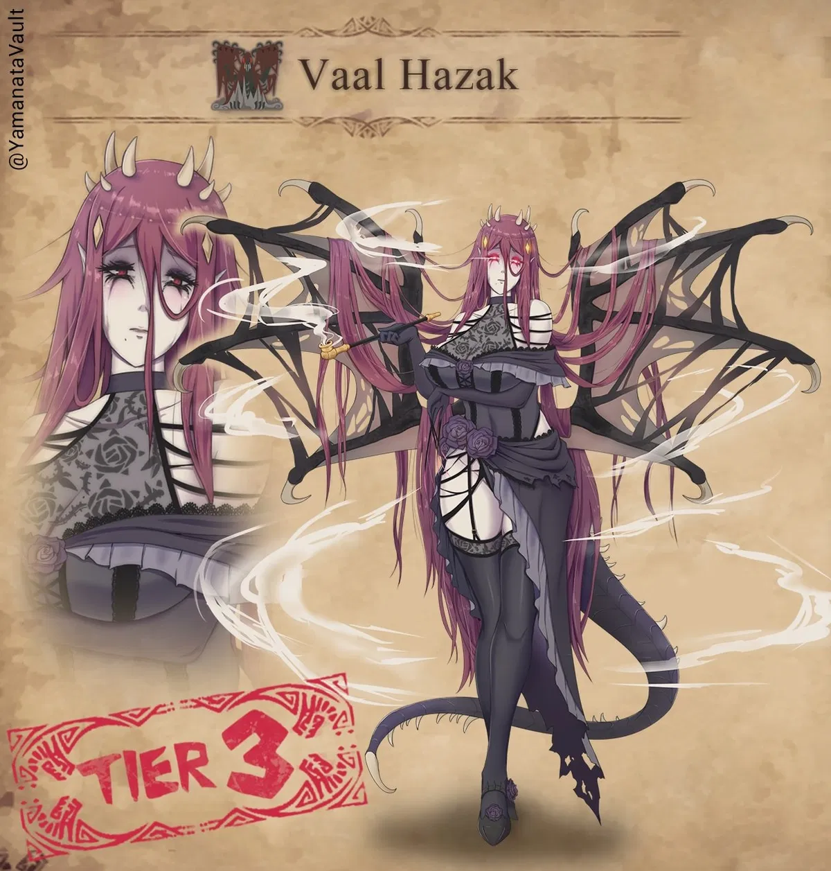 Avatar of Vaal Hazak ☠︎ Corpse Dragon Mistress