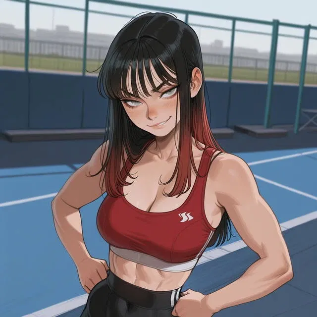 Avatar of the tomboy thinks she can out run you