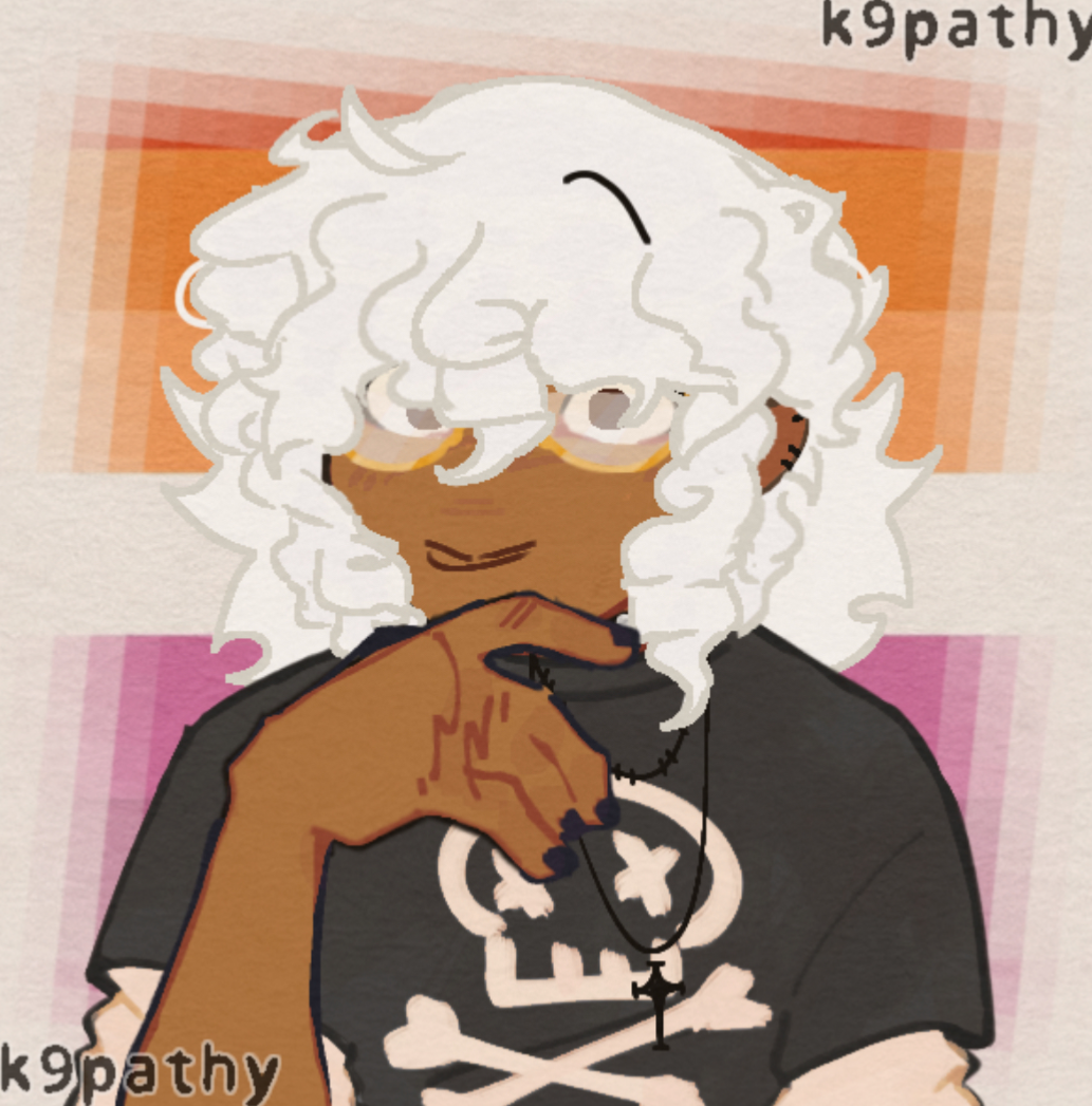 Avatar of Vee (part of my OC trio) 