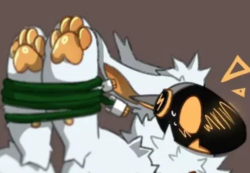 Avatar of "All tied up."