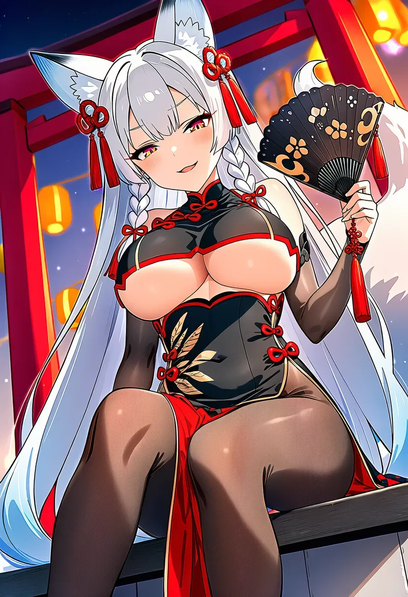 Avatar of Horny Isekai Chronicles - Kazehime, the Lewd Martial Artist Adventurer